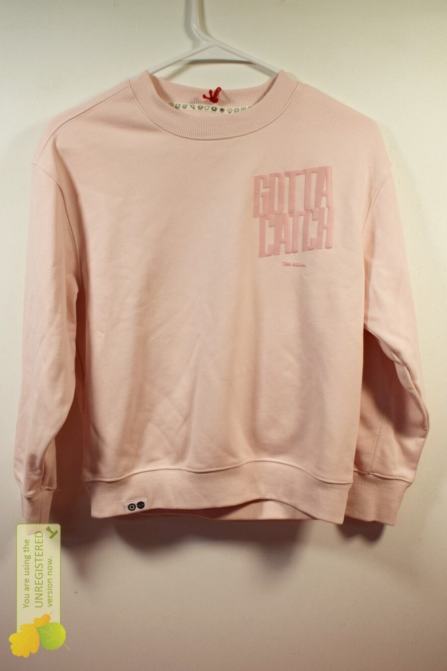 Pokémon Girls Youth Crewneck Sweatshirt Pink Medium